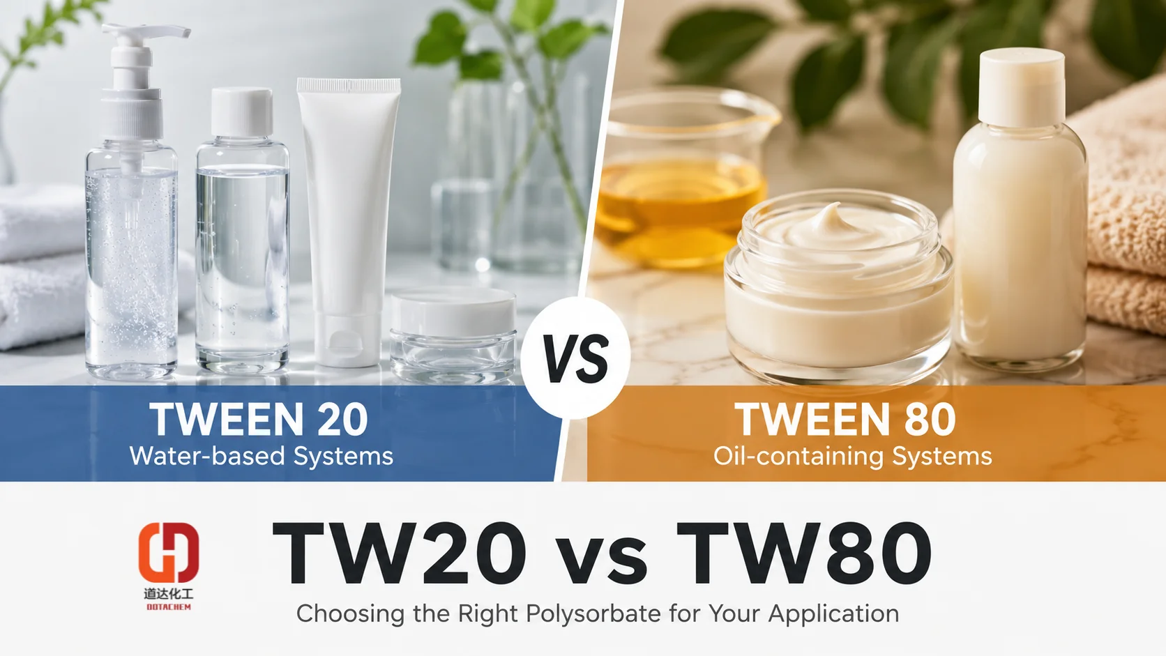 Tween 80 проти Tween 20: ключові відмінності та як вибрати для своєї програми